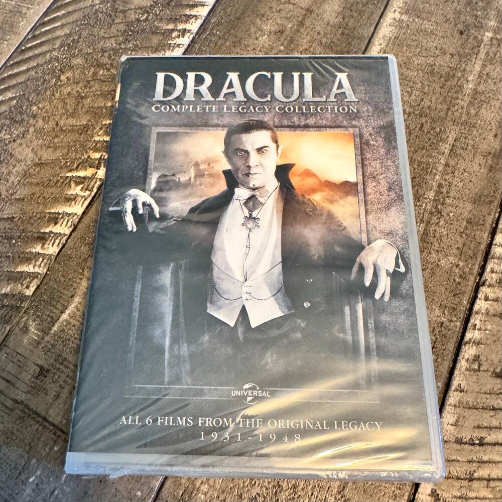 Dracula Complete Legacy Collection DVD Horror Scary Thriller Sealed NEW